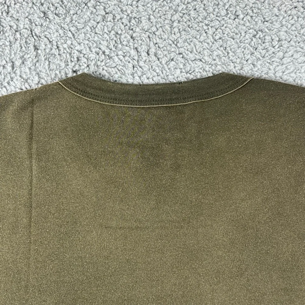 True Religion Graphic T-Shirt Peace Sign FREEDOM Olive‎ Green Men's Size M NWT